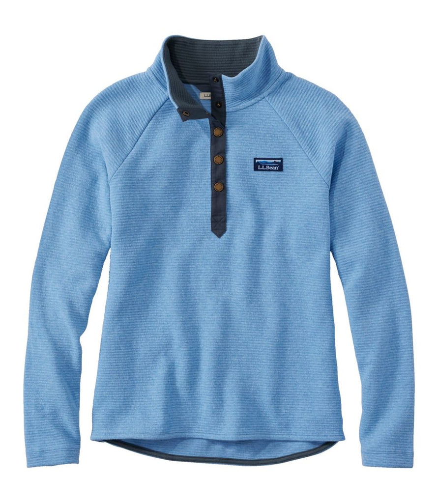 FINAL SALE - Women's Lakewashed Double-Knit 1/4 Snap