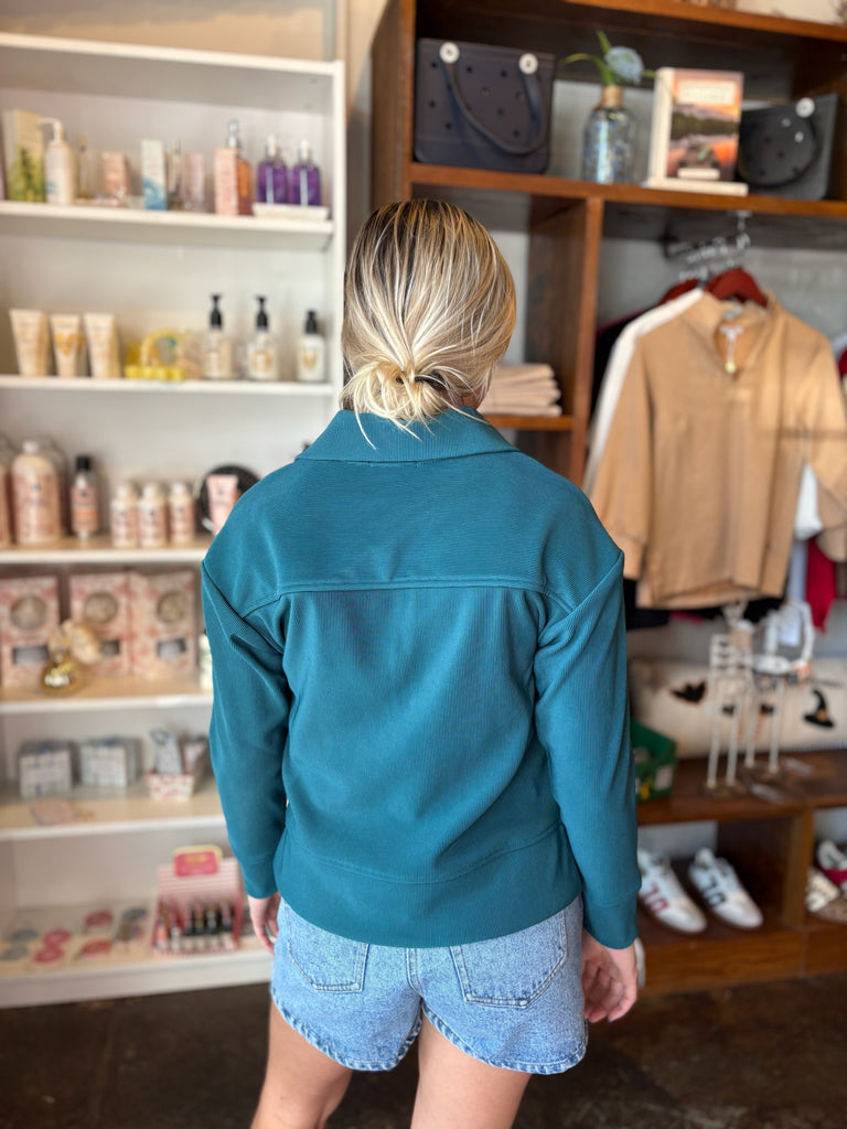 FINAL SALE - Ophelia Gulf Blue Top