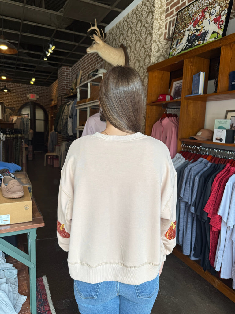 FINAL SALE - Millie Traditional Pumpkins Sweatshirt