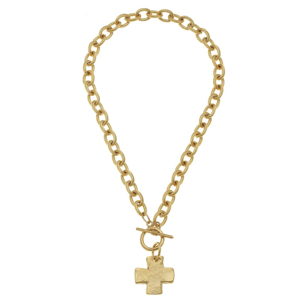 Gold Toggle Necklace