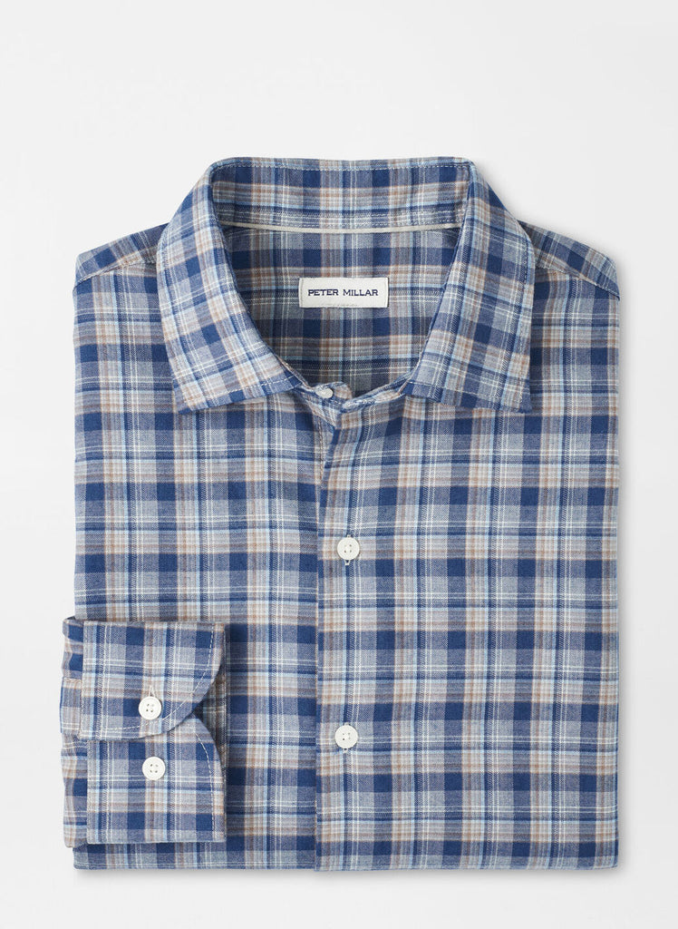 Whitecap Performance Flannel Sport Shirt Blue Haze