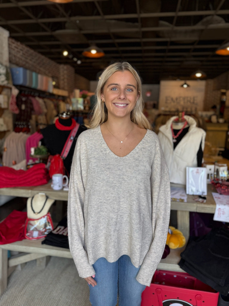 Amy Soft V-Neck Sweater