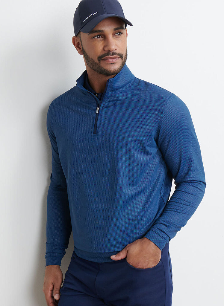 Perth Birdseye Performance Quarter Zip