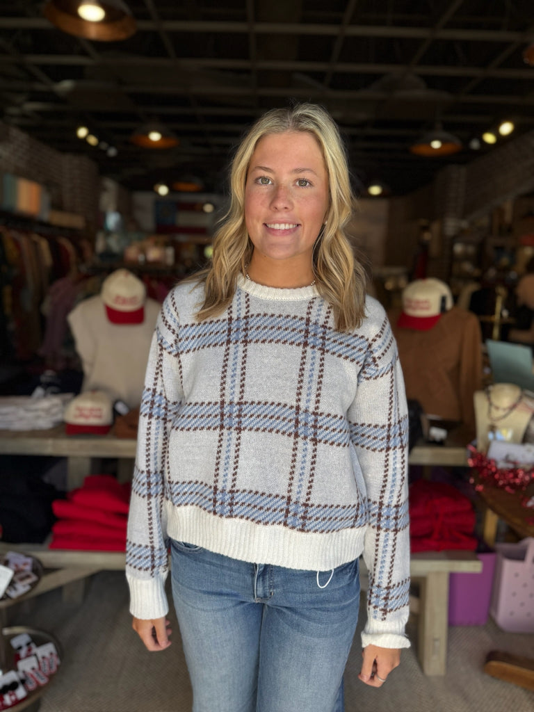 Junction Plaid Sweater