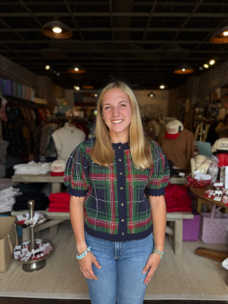 Plaid Sweater
