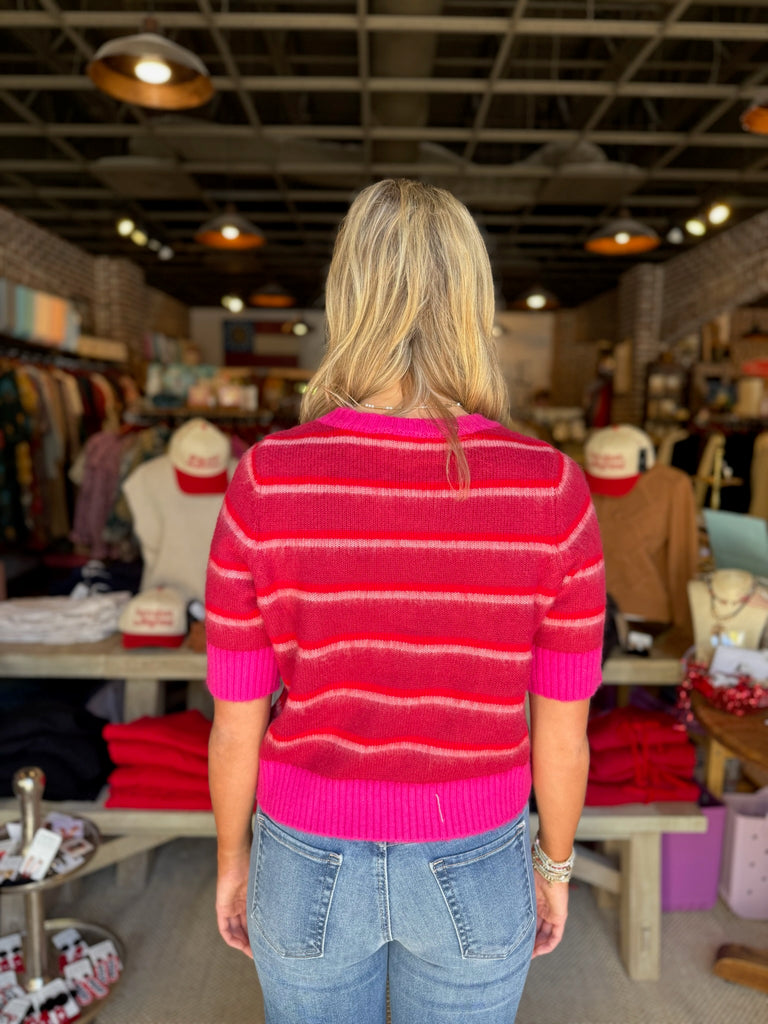 Avanti Stripe Sweater Top