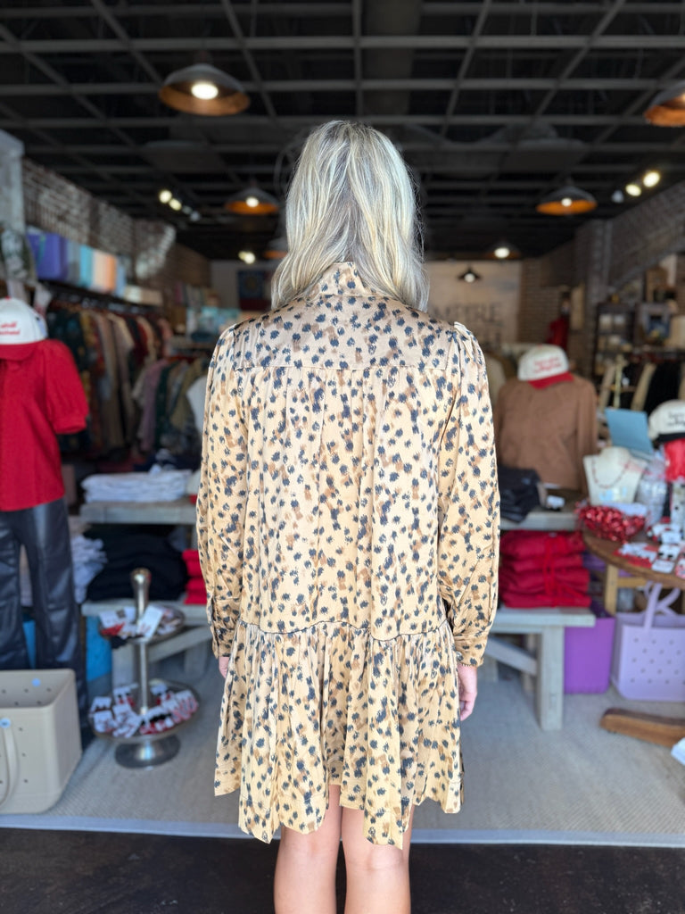 Leopard Mini Dress