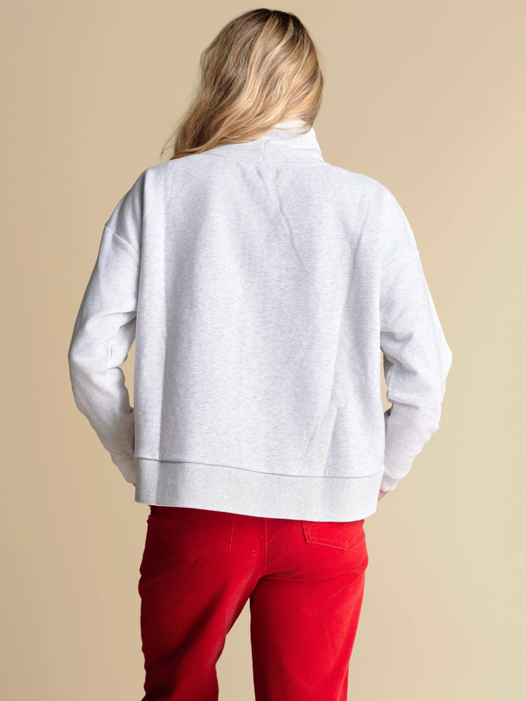Georgia Rewind Mockneck Pullover