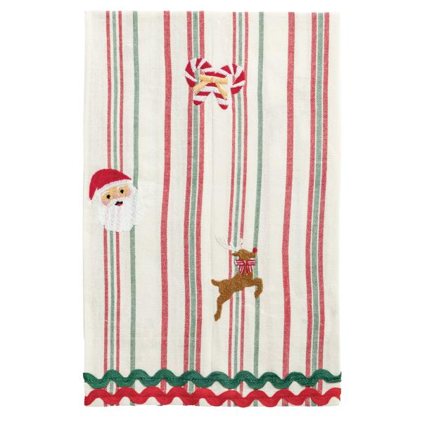 Xmas Embroidered Towel Pack