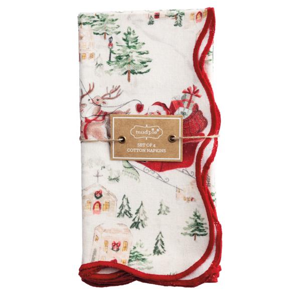 Scallop Napkin Set