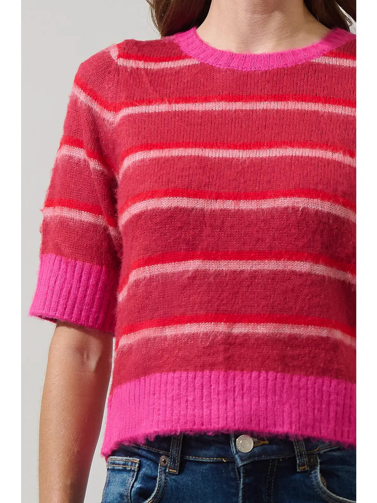 Avanti Stripe Sweater Top