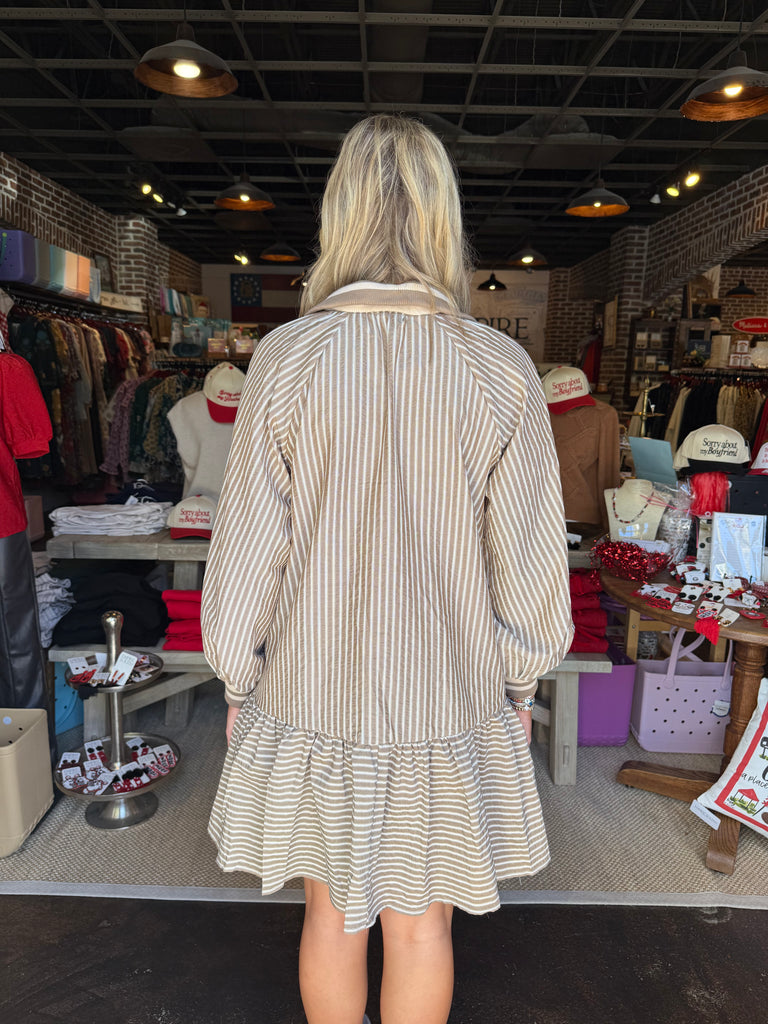 Cammie Mini Dress Mocha