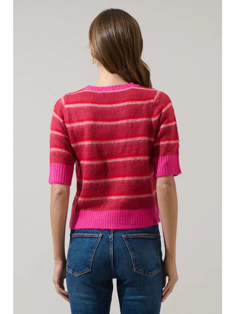 Avanti Stripe Sweater Top