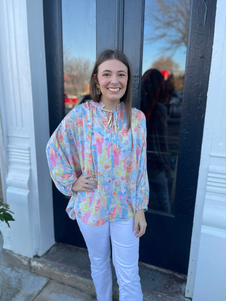 Lilly Pink Top