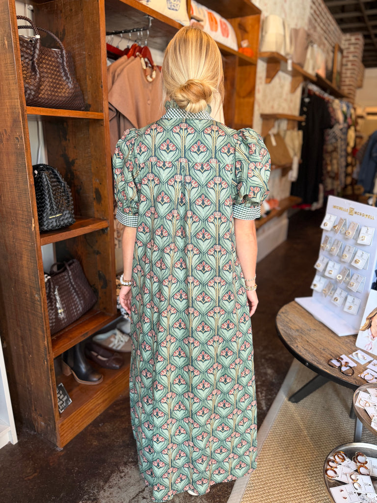 Anna Maxi Dress Hunter Green