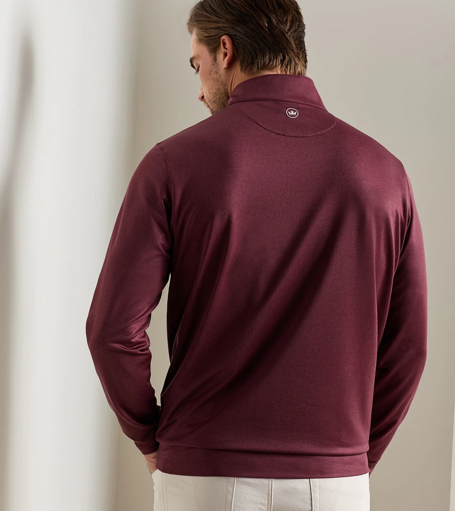 Perth Herringbone Performance Quarter-Zip