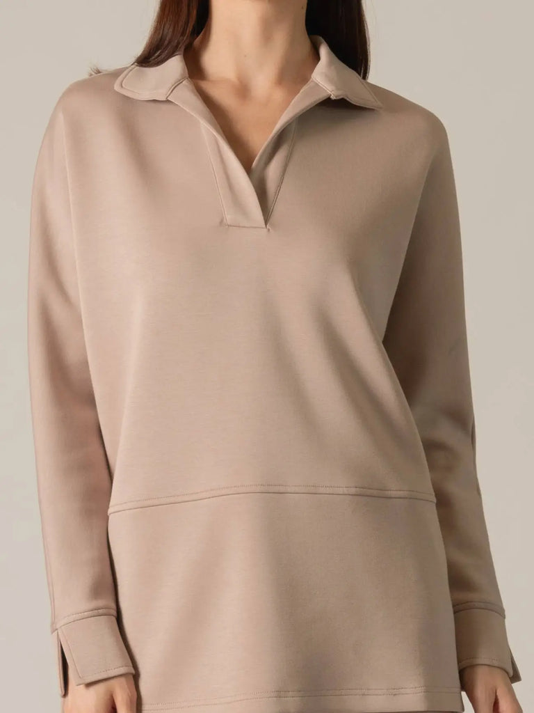 Modal Collared Pullover