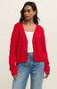All Yours Cardigan Kiss Me Red