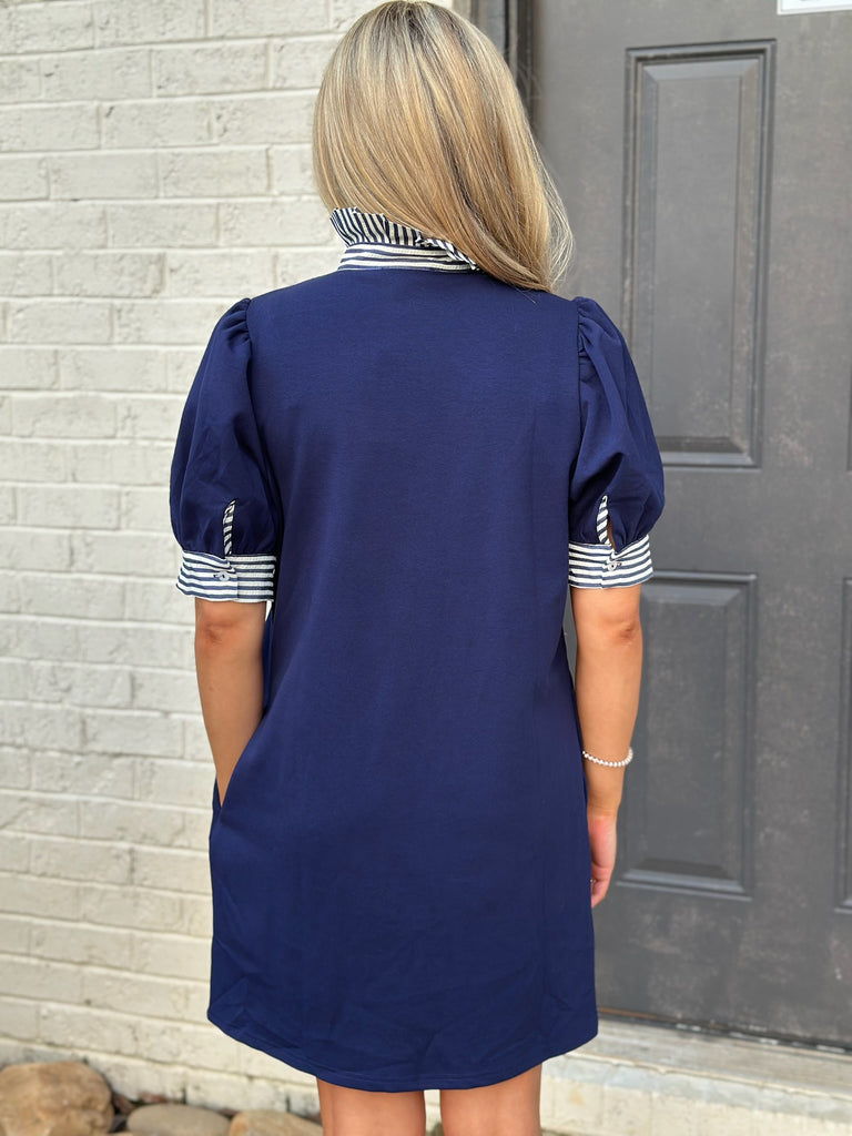 Nantucket Navy Dress