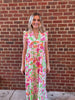 Adair Tiered Maxi Dress Pink