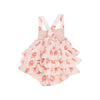 Pink Sweet Peach Ruffle Sunsuit