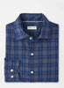 Bar Harbor Performance Flannel Sport Shirt Blue Haze
