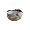 UGA Collegiate Embroidered Belt - Khaki