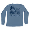 Georgia Duck Hunt LS Pocket Tee