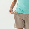 Youth Athletic Short Heather Khaki - Venado Camo Liner
