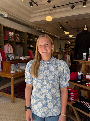 The Boxy Chenille Shirt Georgia