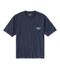 FINAL SALE - Men's Katahdin Logo Short Sleeve Tee Shirt Carbon Navy