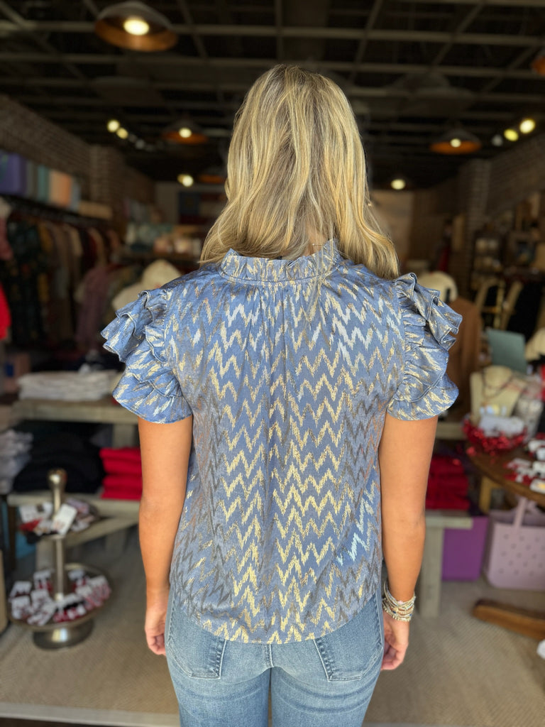 Jennifer Top Blue