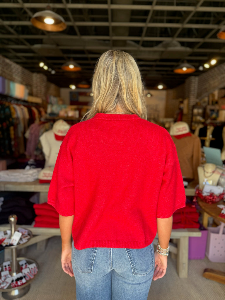 Sarah Sweater Sleeve Top