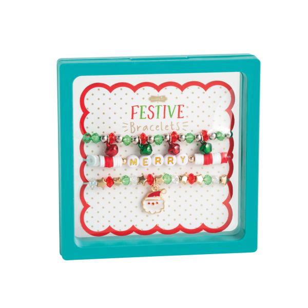 Festive Beaded Bracelet Set
