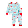 Blue Santa Glow PJ Set