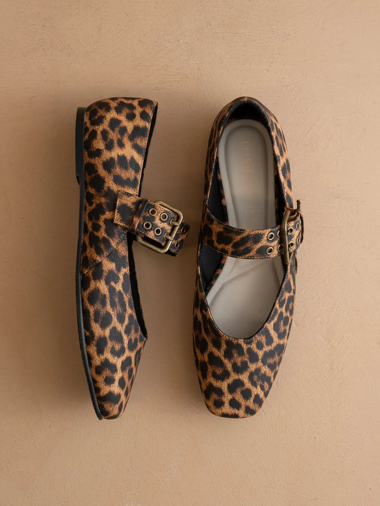 The Soho Leopard Ballet Flat