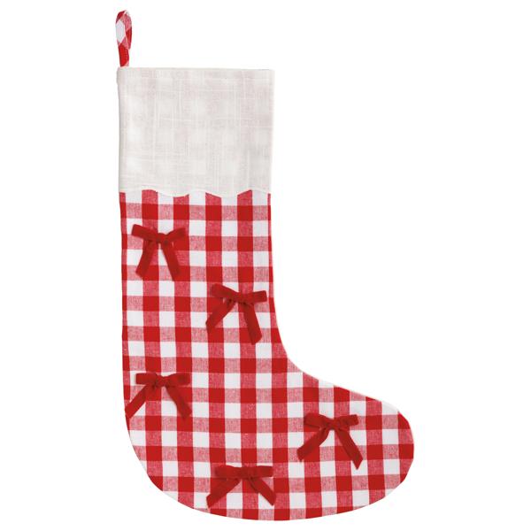Christmas Bow Stocking