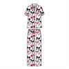 FINAL SALE - Charlotte Bows Red/Black PJ Set