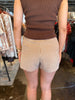 Check Wrap Skort