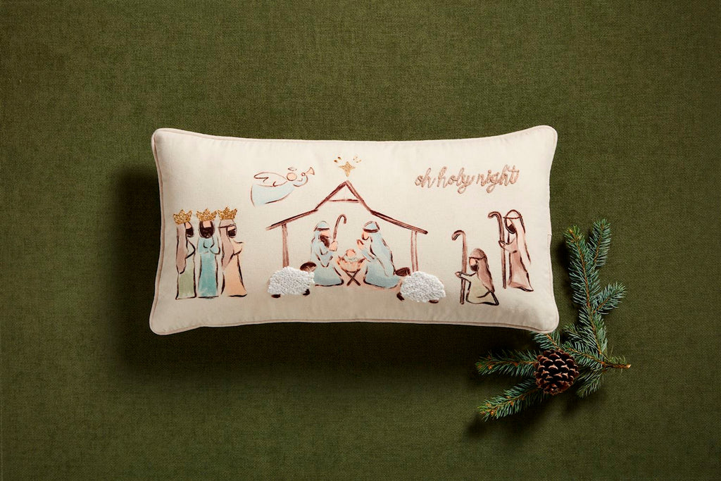 Nativity Pillow