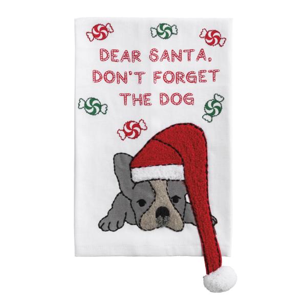 Xmas Embroidered Towel