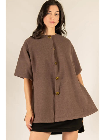 The Boxy Chenille Shirt Georgia