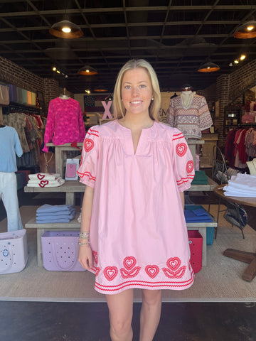 Plum Multi Mini Dress