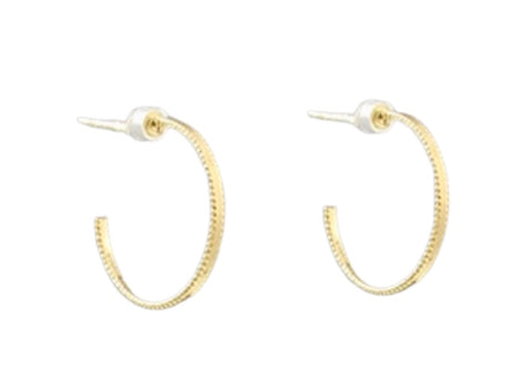 Matte Gold Earrings