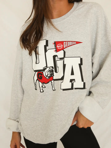 The Boxy Chenille Shirt Georgia