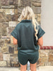 Solid Short Sleeve Pullover Top