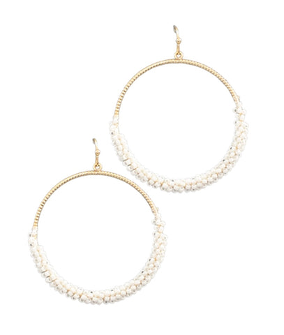 Dotted Wooden Hoops