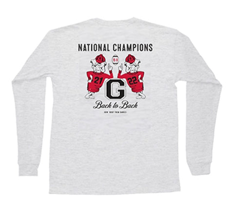 Georgia Bulldogs NCAA Football National Champs Clean Up