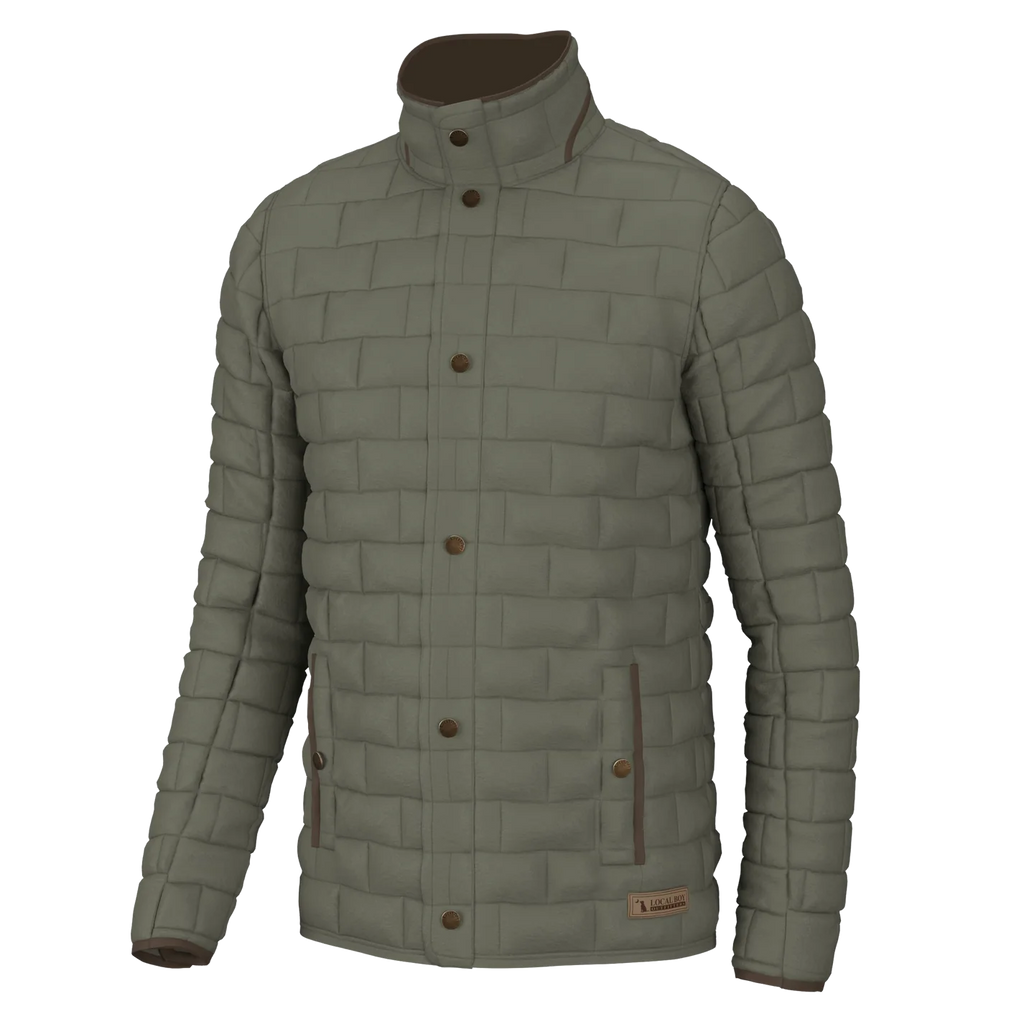 Brick Quilted Jacket