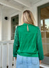 Melanie Green Sequin Top